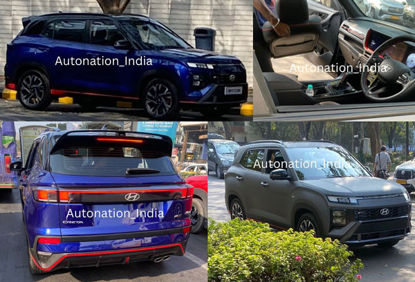 Hyundai Creta N-Line Spied