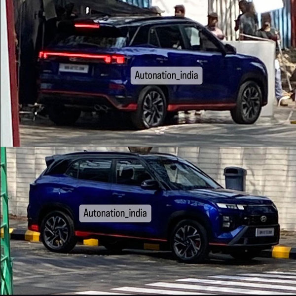 Hyundai Creta N-Line Spied
