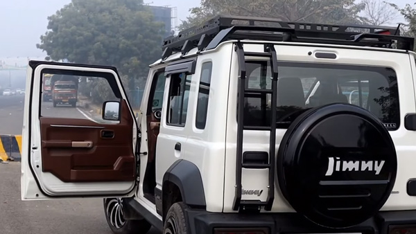 മോഡിഫിക്കേഷൻ്റെ മ്യാരക വേർഷൻ; ജിംനിയുടെ ലുക്ക് കണ്ടോ