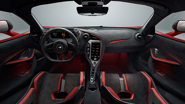 mclaren 750s interior