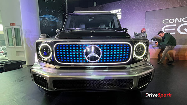 mercedes benz concept eqg grille