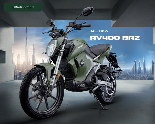 150 കീ.മീ റേഞ്ചുമായി RV400 BRZ അവതരിപ്പിച്ച് റിവോൾട്ട്