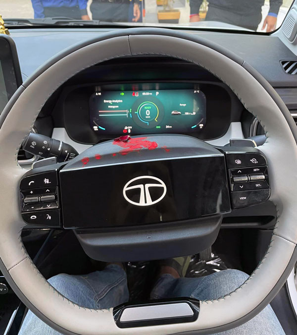 Tata Punch EV Interior Images Spied Ahead Of January 17 Launch