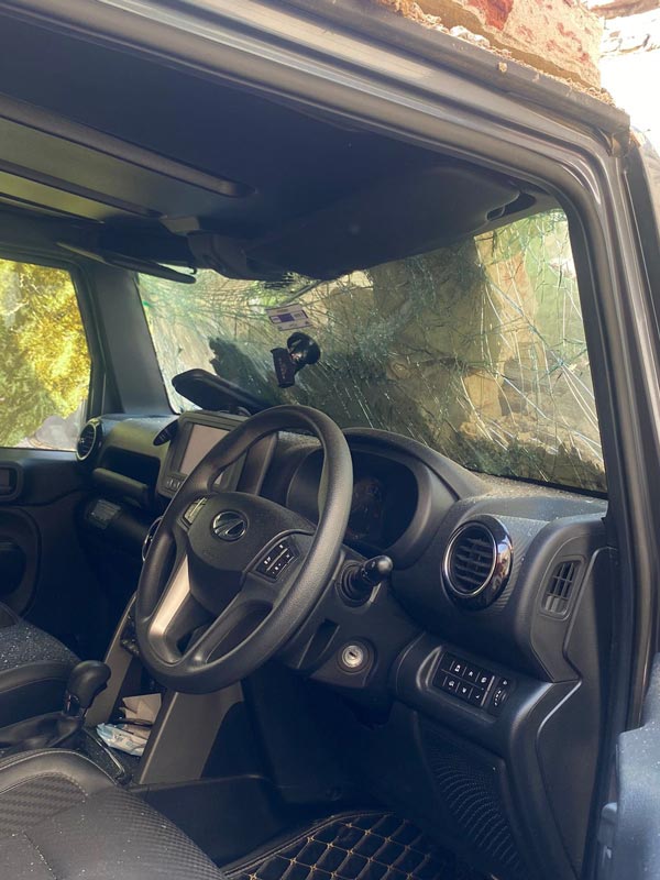 thar survives garage roof collapse