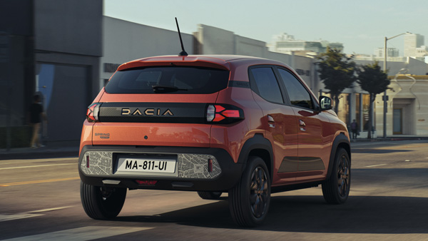 2024 dacia spring ev rear