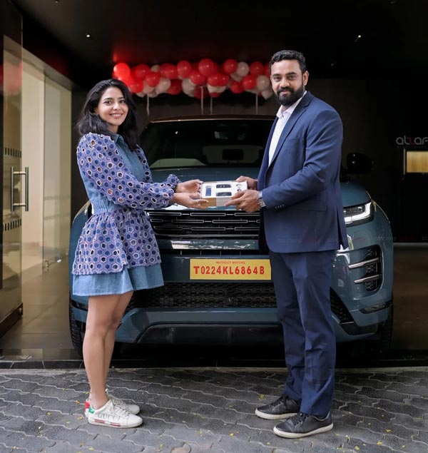 Actress Aishwarya Lekshmi Buys Keralas First 2024 Range Rover Evoque SUV 
