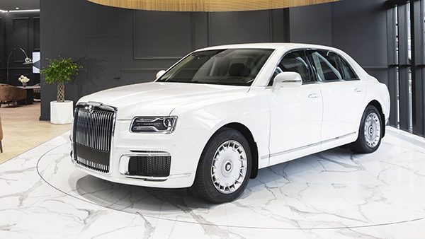 Vladimir Putin Gifted Luxury Russian Aurus Limousine To Kim Jong Un Photo