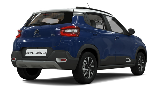 Citroen C3 Hatchback Cosmo Blue Colour Option Launched