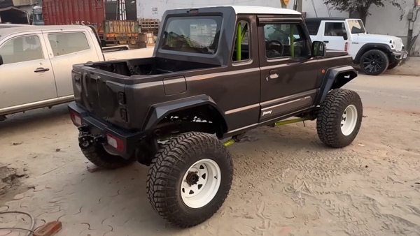 Maruti Suzuki Jimny Modified To Rally Competition Vehicle Viral Video