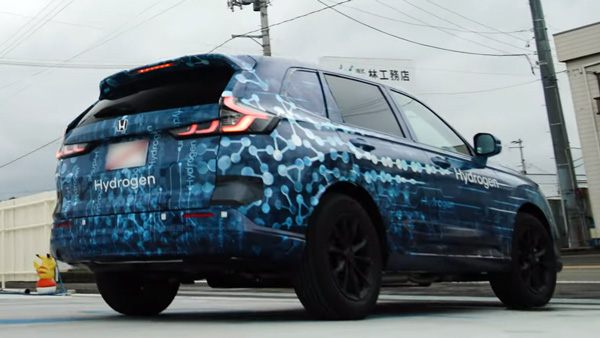 Honda CR-V Hydrogen Fuel-Cell Prototype SUV Unveiled 