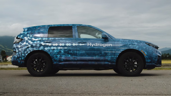 Honda CR-V Hydrogen Fuel-Cell Prototype SUV Unveiled 