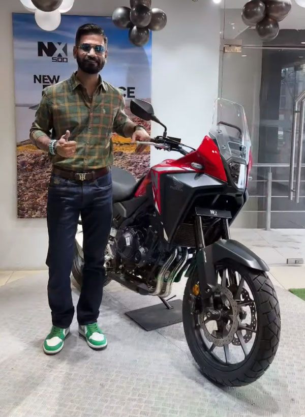 Honda NX500 Adventure Tourer Bike Deliveries Started In India Honda NX500 Adventure Tourer Bike Deliveries Started In India