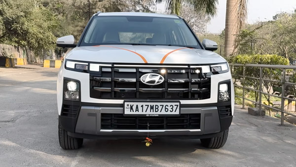 Hyundai Creta 2024 Base Model Modified Top End Adding Grill DRL