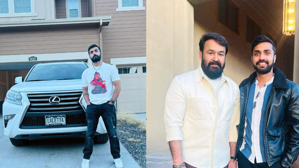 ലാലേട്ടൻ നമ്പർ പ്ലേറ്റുമായി ആരാധകൻ