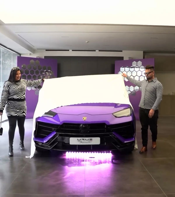Indias First Lamborghini Urus Viola Pasifae Performante Bought By Instagram Influencer