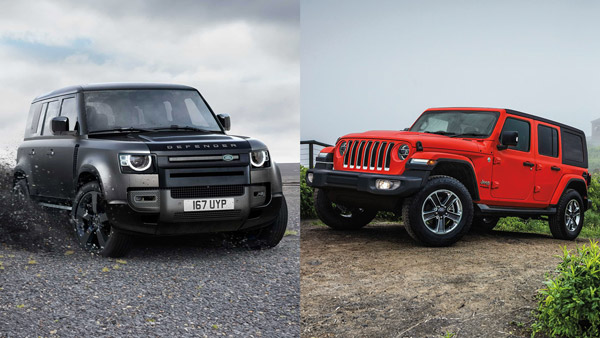 Land Rover Defender vs Jeep Wrangler Comparison