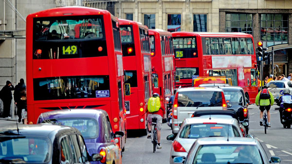 london traffic