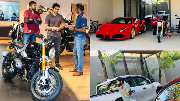 Telugu Superstar Naga Chaitanya Car And Bike Collection