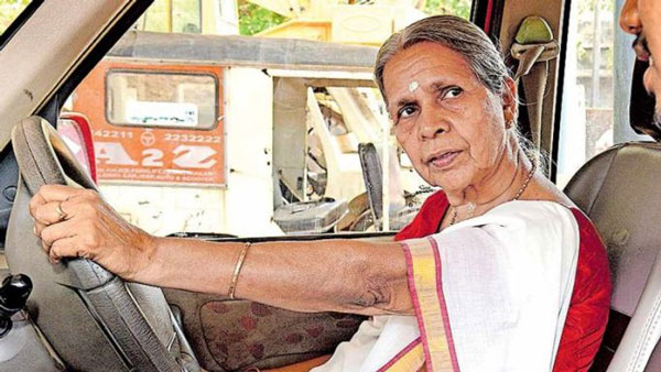 72-Year-Old Radhamani Amma Driving BMW Z4 Sports Car