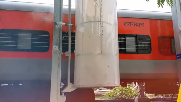 Railway Introduced Coach Washing Plants For Maintaining Cleanliness