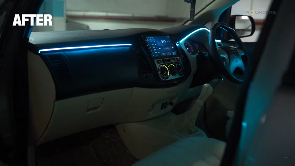 Toyota Innova Modified To Alphard Shape With Imported Kit