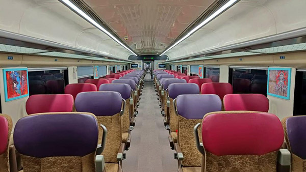 vande bharat coach inside