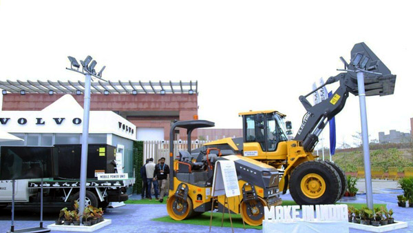 Bharat Mobility Global Expo 2024 Volvo Showcased Mining Equipment