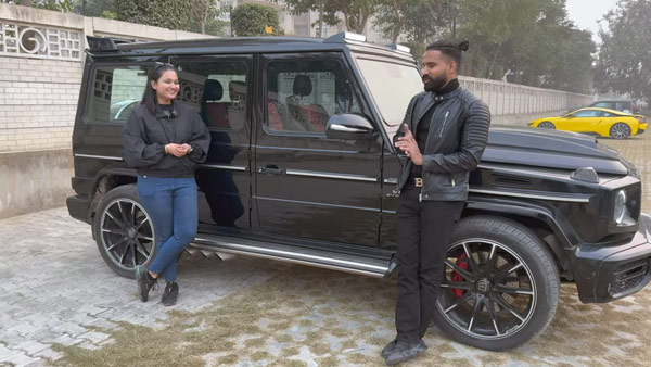youtuber sanju sehrawat mercedes amg g631