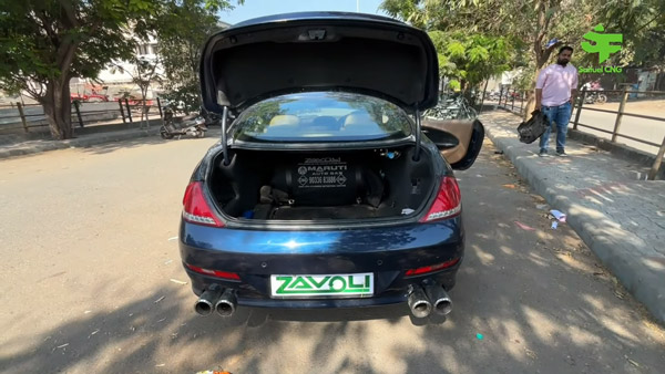 BMW 650i Sports Car With CNG Kit In India BMW 650i Sports Car With CNG Kit In India