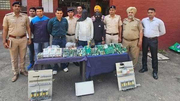 ev chargers stolen in chandigarh