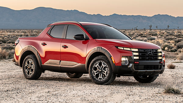 New 2025 Hyundai Santa Cruz 4x4 Pickup Unveiled