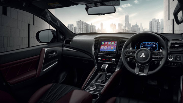 mitsubishi pajero sport elite edition front interior