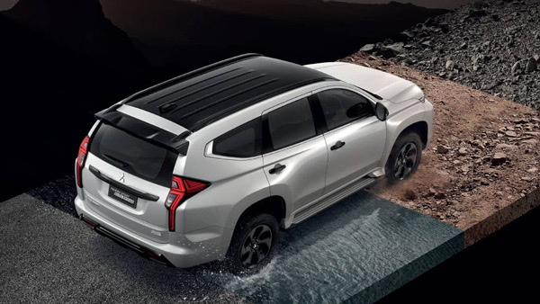 mitsubishi pajero sport elite edition top view