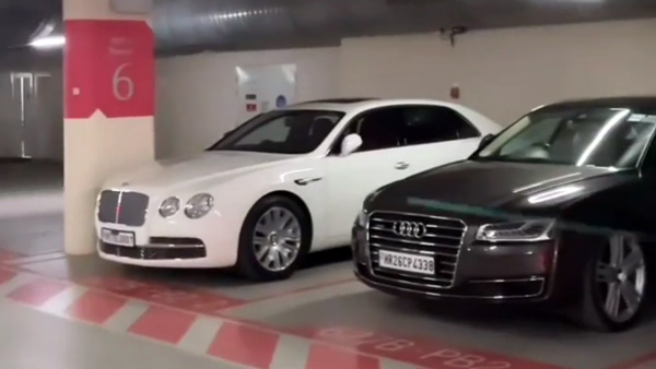 parking lot of dlf camellias