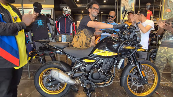 son gifts 64-year old dad enfield himalayan
