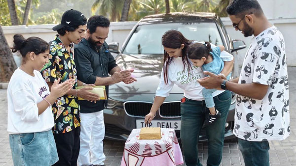 Youtuber And Dancer Sowbhagya Venkitesh Got BMW 3 Series Luxury Car As Birthday Gift