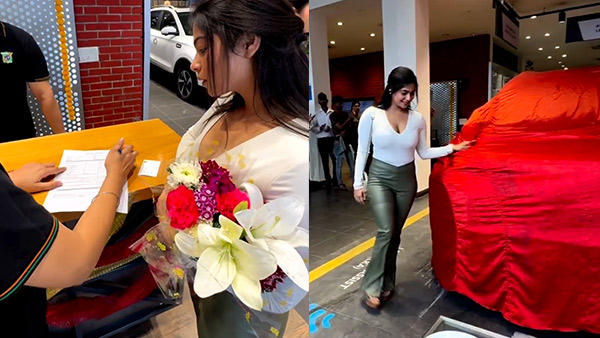 Actress And Model Shubangi Jaiswal Bought New MG Hector