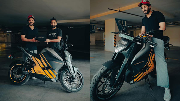 Actor Dulquer Salmaan Got The Delivery Of New Ultraviolette F77 Mach 2