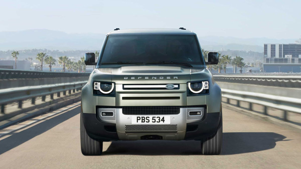 land rover defender 110 front
