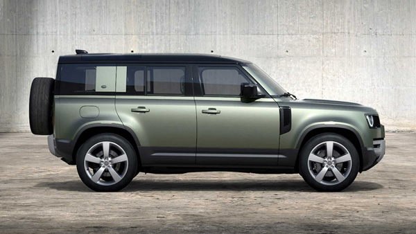 land rover defender 110 side