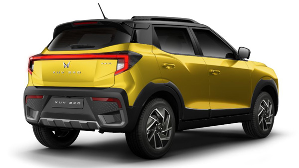 mahindra xuv 3xo rear view