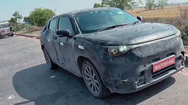 maruti evx spotted again