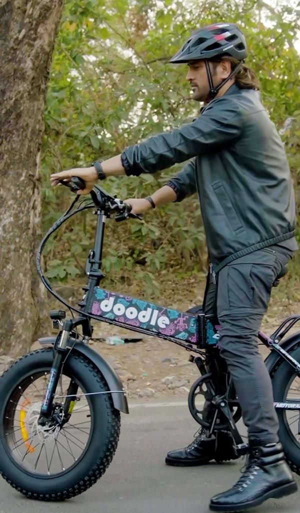 Cricketer MS Dhoni Invested In EMotorad Electric Bicycle Brand