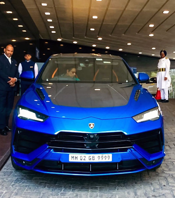 sachin tendulkar lamborghini urus