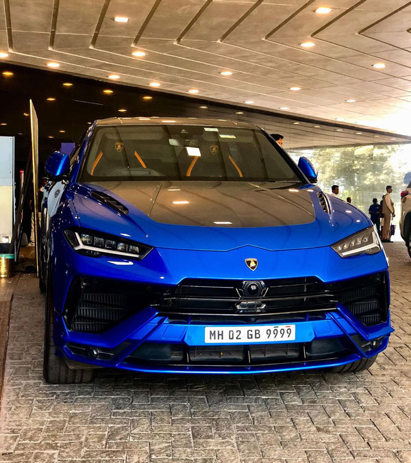 sachin tendulkar lamborghini urus