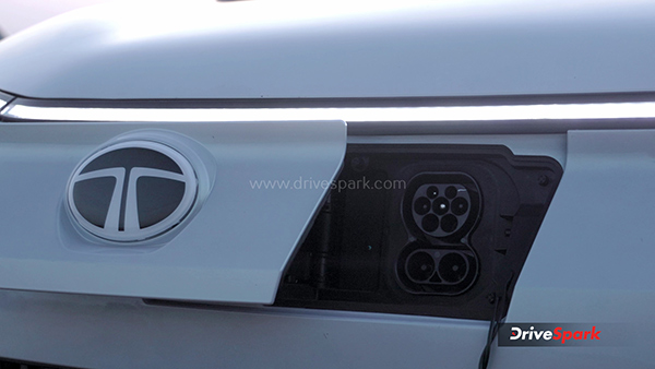 tata punch ev charging port