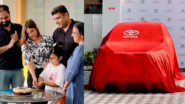 Actress Santhi Mayadevi Buys New Toyota Innova Hycross