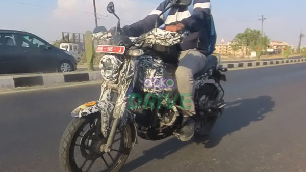 bajaj bruzer 125 cng bike spotted