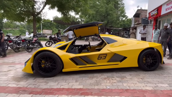 YouTuber Builds Lamborghini Supercar With His 2008 Model Honda Civic