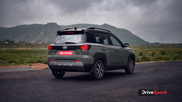 hyundai exter rear profile